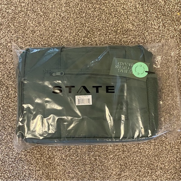 NWT STATE BAGS JORDAN DIAPER TOTE - Picture 9 of 9